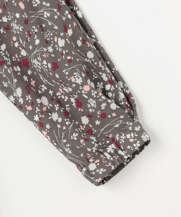 組曲 L プティフラワープリント ワンピース グレー系5