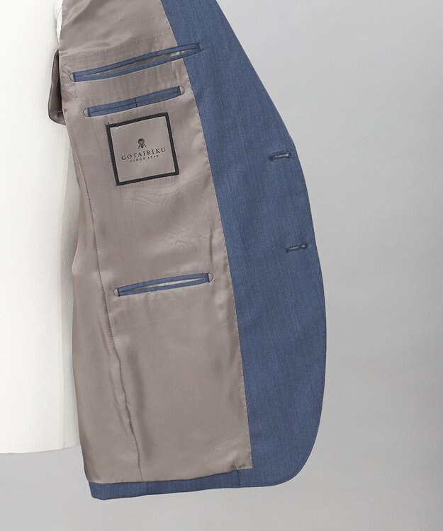 GOTAIRIKU 【CANONICO/カノニコ】SUPER150's リベンジスーツ サックスブルー系8