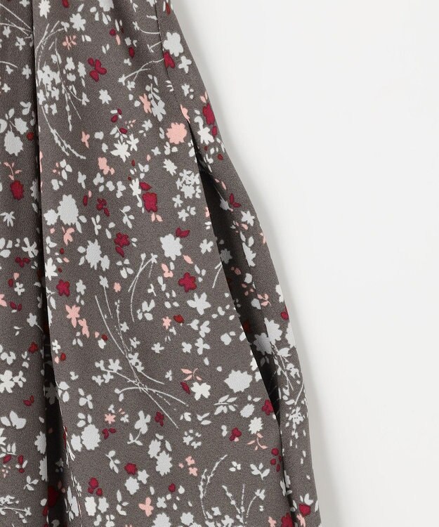 組曲 L プティフラワープリント ワンピース グレー系5