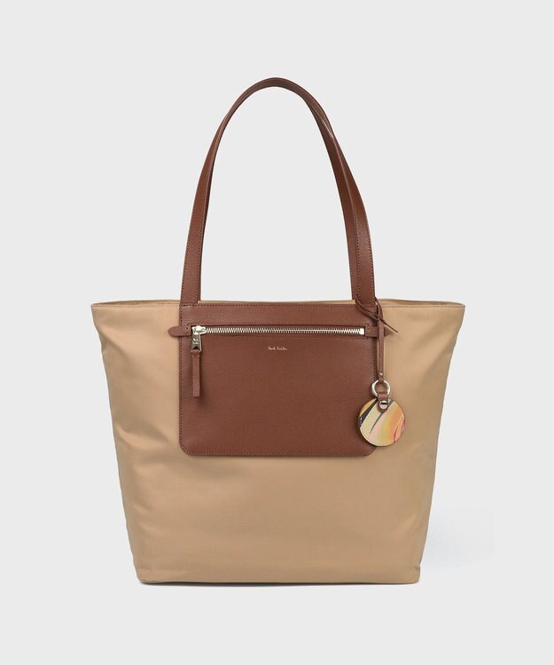 Paul Smith モダンナイロン トートバッグ ベージュ