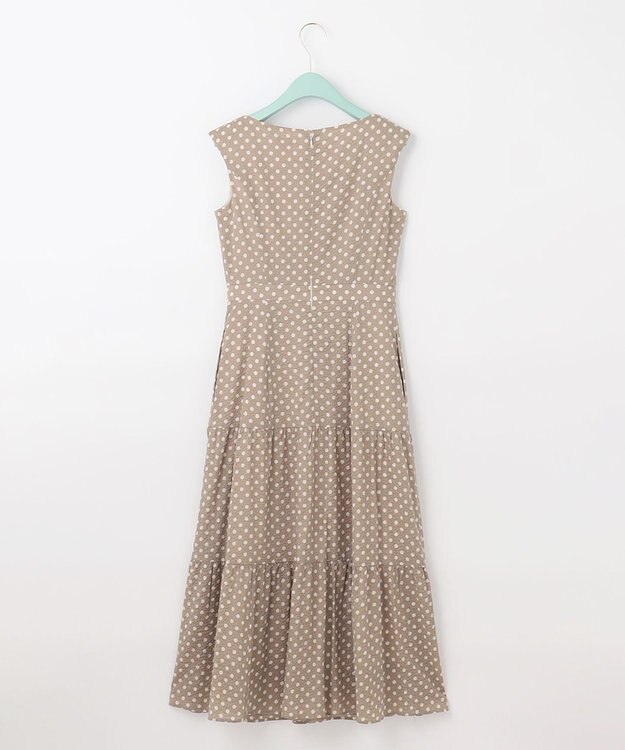 TOCCA 【洗える】MELODY ロング丈ドレス ベージュ系5