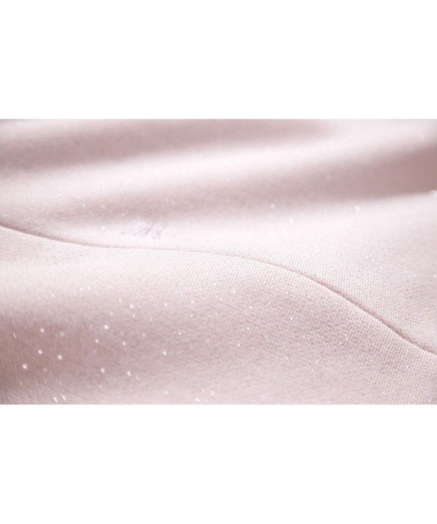 ANY SIS 【貴島明日香さんコラボ】ラメ裏毛猫トレーニャー ペールピンク