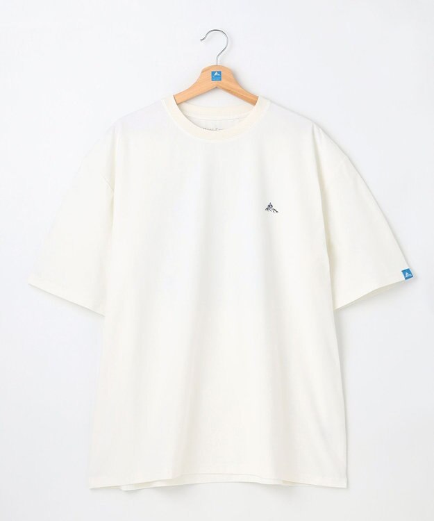 SHARE PARK MENS 【UVカット・吸水速乾・ストレッチ・軽量 】バンダナバックプリントＴシャツ ホワイト系