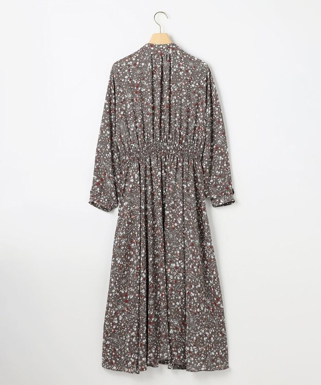 組曲 L プティフラワープリント ワンピース グレー系5