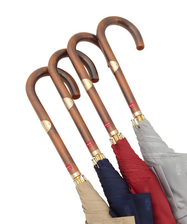 MOONBAT POLO RALPH LAUREN 【日本製】長傘 POLO BEARジャカード ライトグレー