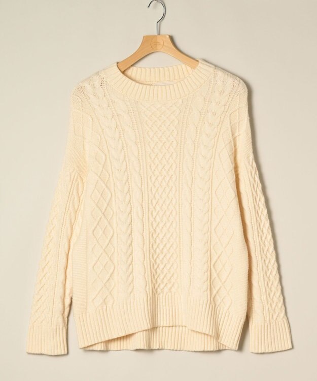 ONWARD Reuse Park 【any SiS】ニット秋冬 オフホワイト