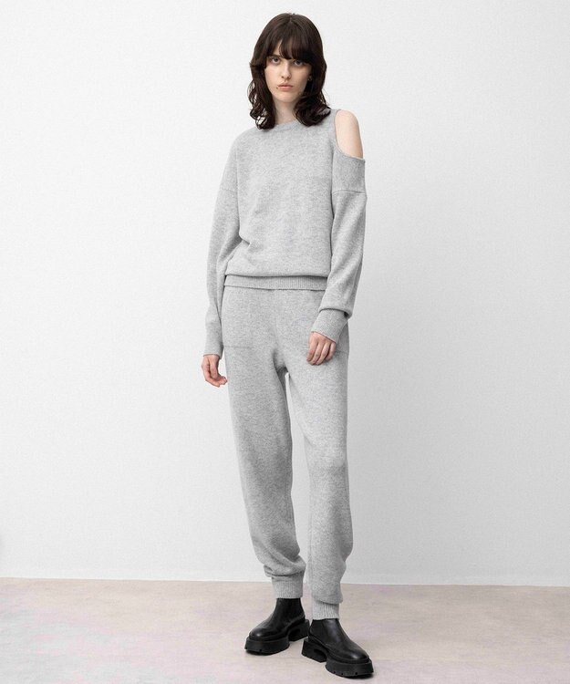 NAVE 【Nave】ウールカシミヤ トップス ライトグレー系