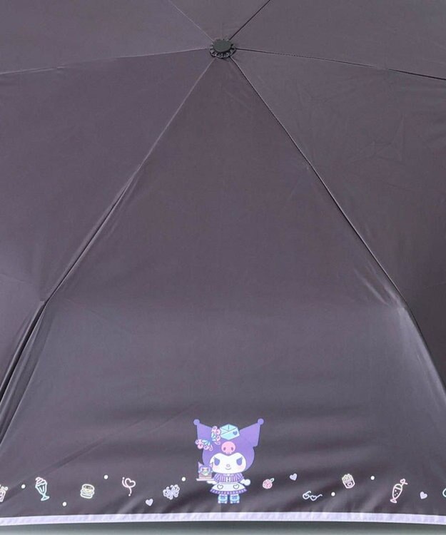 AURORA 【 ANNA SUI（アナ スイ）】クロミ 晴雨兼用傘（折りたたみ傘） ブラック