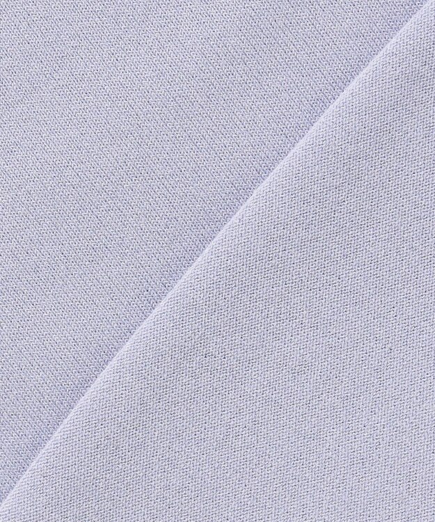 J.PRESS LADIES COOL MINT COTTON POLYESTER フレアスリーブ ニット プルオーバー サックス系