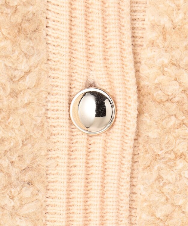 TOCCA LOP EARED POODLE ニットアウター アイボリー系