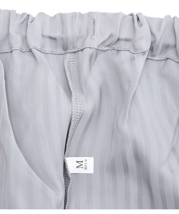 ワコール／睡眠科学 【メンズパジャマ】　長袖・長ズボン　なめらかな肌ざわり　睡眠科学／ワコール　YGX508 グレー