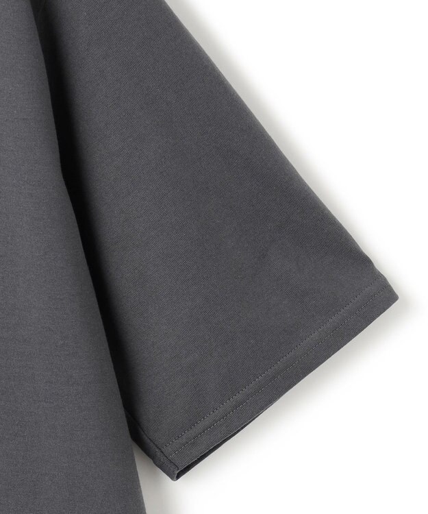 ICB 【洗える】 ロゴTEE カットソー チャコール系