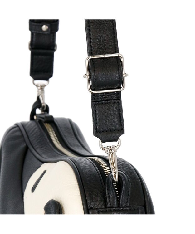 IBIZA アニマーダ　牛革　ショルダーバッグ（パンダ） 黒