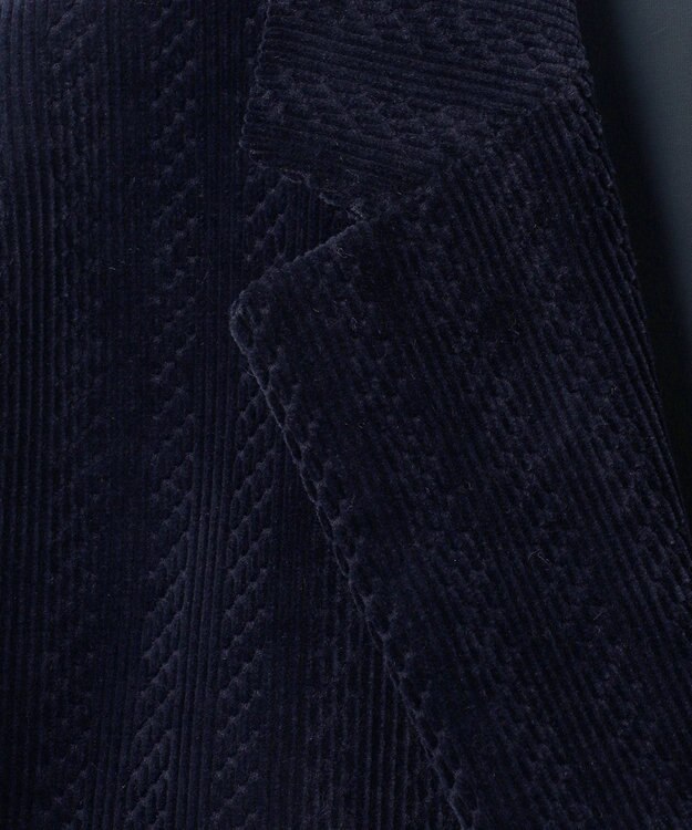 JOSEPH HOMME 【HIGH GRADE LINE】コーデュロイジャガード ジャケット ネイビー系