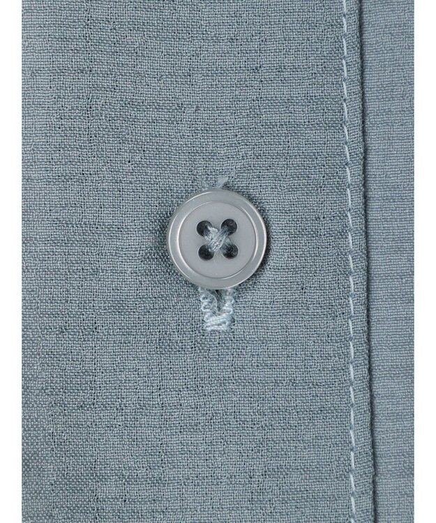 earth music&ecology 配色ステッチＢＩＧシャツ Gray