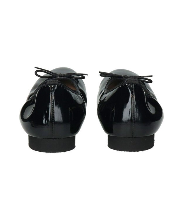 Bridget Birkin 【Bridget Birkin】ラウンドトゥバレエシューズ ブラックエナメル