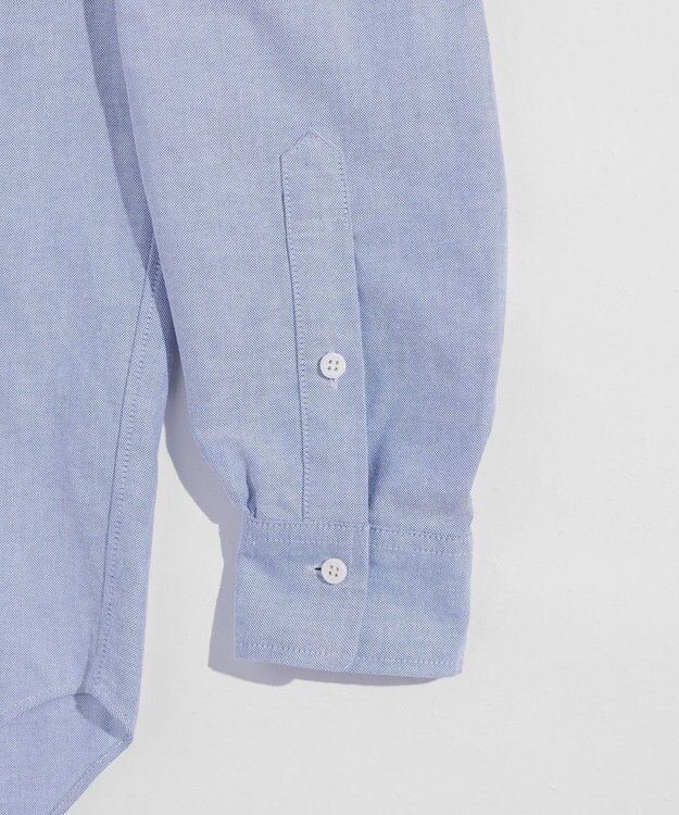 LENO OXFORD SHIRTS《UNISEX》オーバーサイズレギュラーカラーシャツ SAXE BLUE