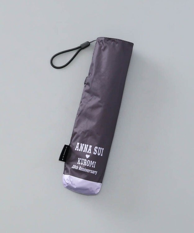 AURORA 【 ANNA SUI（アナ スイ）】クロミ 晴雨兼用傘（折りたたみ傘） ブラック