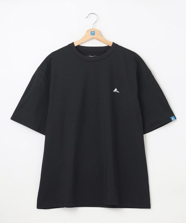 SHARE PARK MENS 【UVカット・吸水速乾・ストレッチ・軽量 】バンダナバックプリントＴシャツ ブラック系