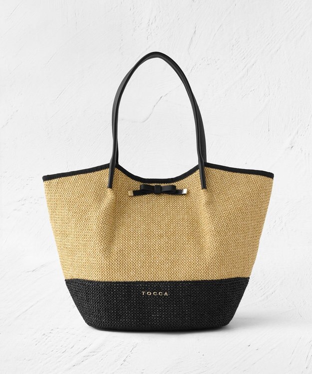 TOCCA MIGNON BASKET かごバッグ ベージュ系