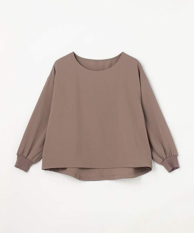 ANY 涼やかDRYブラウス モカ