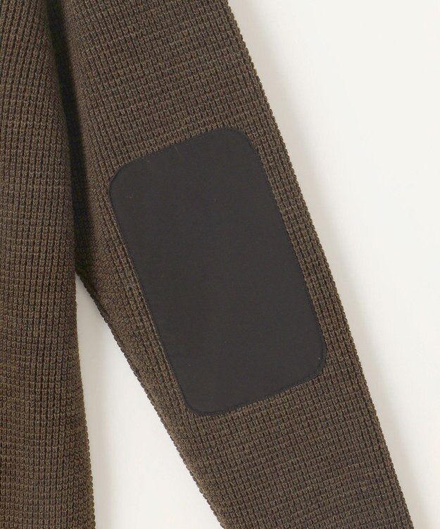 JOSEPH ABBOUD MOUNTAIN 【イージーケア/速乾性/ライナードッキング対応・軽量糸使用】 コンビジップ ブルゾン ダークブラウン系