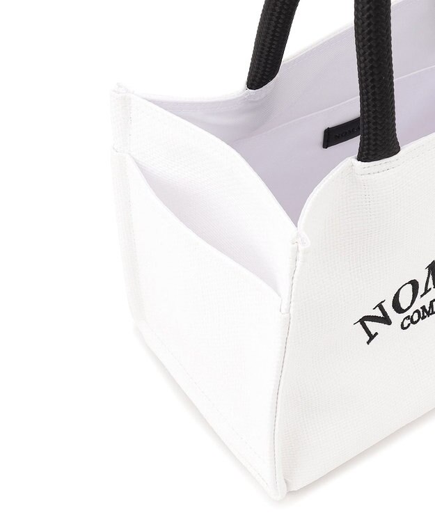 23区 NOMADIS SAC スクエア メッシュ プチ トートバッグ ホワイト系