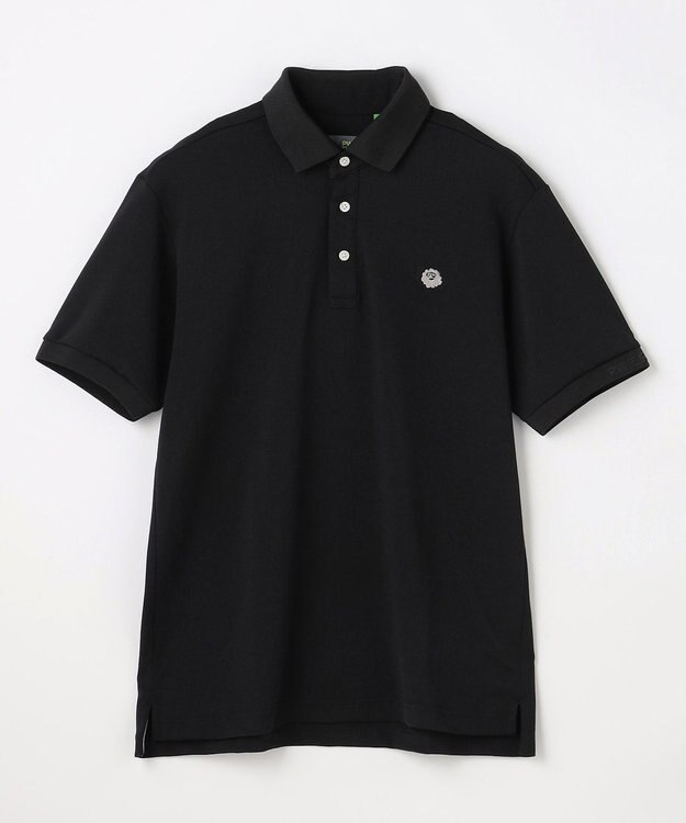 PW CIRCULUS 【MEN】P-MOF ベーシックポロ ゴルフ ブラック系