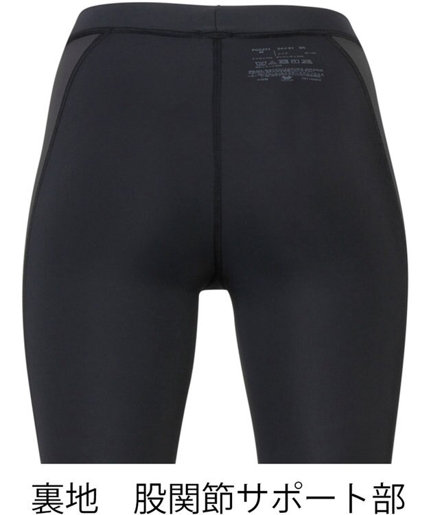 CW-X 【WOMEN】 CW-X レディース スポーツタイツ 7分丈 股関節・ひざサポート ラクなはきごこち ウォーキング 軽運動 HXY747 /ワコール ブラック