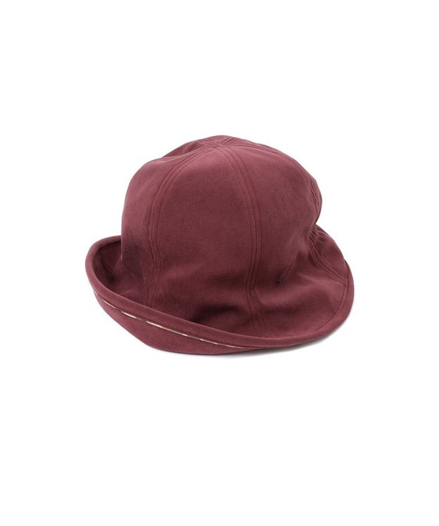 DAKS スエードチューリップハット ボルドー