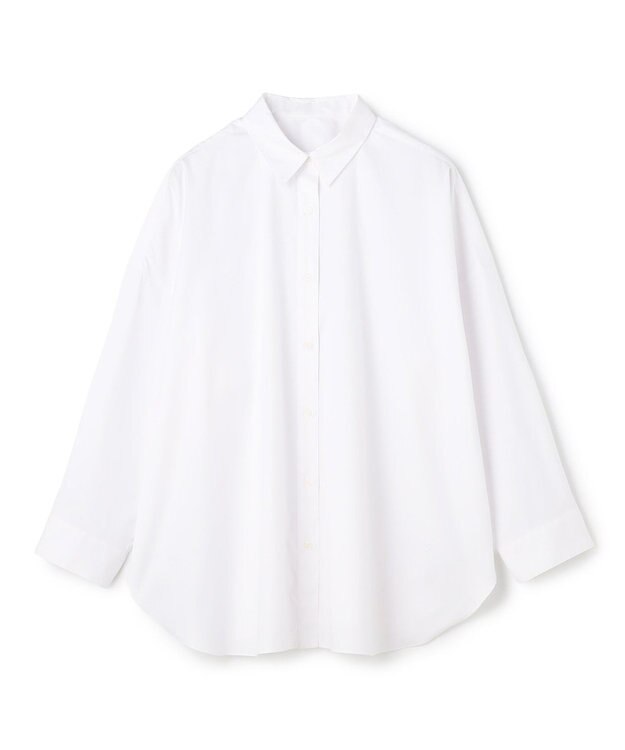 UNFILO 【WEB限定カラー】コットン オーバーシャツ オフ