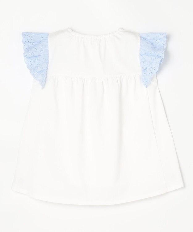 組曲 KIDS 【80-100㎝】 petit fleur エンブロイダリーチュニック オフホワイト