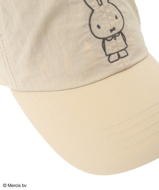 Green Parks ｍｉｆｆｙ／ナイロン刺繍キャップ Beige
