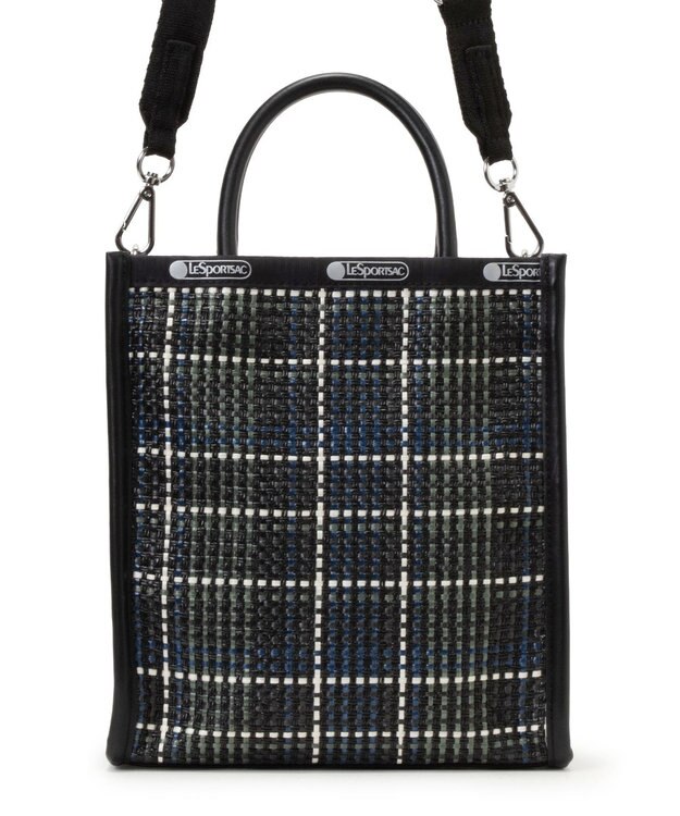 LeSportsac WOVEN MINI N/S TOTE/マルチメッシュノワール マルチメッシュノワール