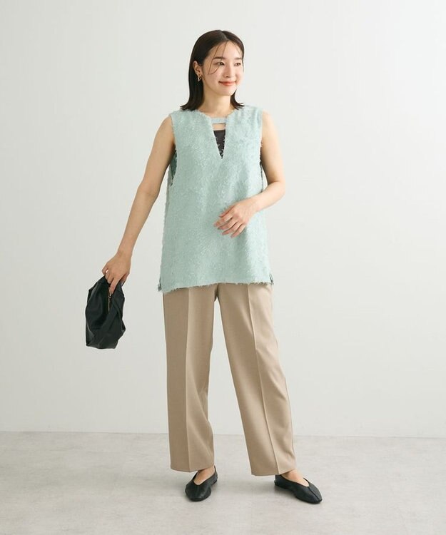 Green Parks マルチＷＡＹ　ジャガードベスト Mint