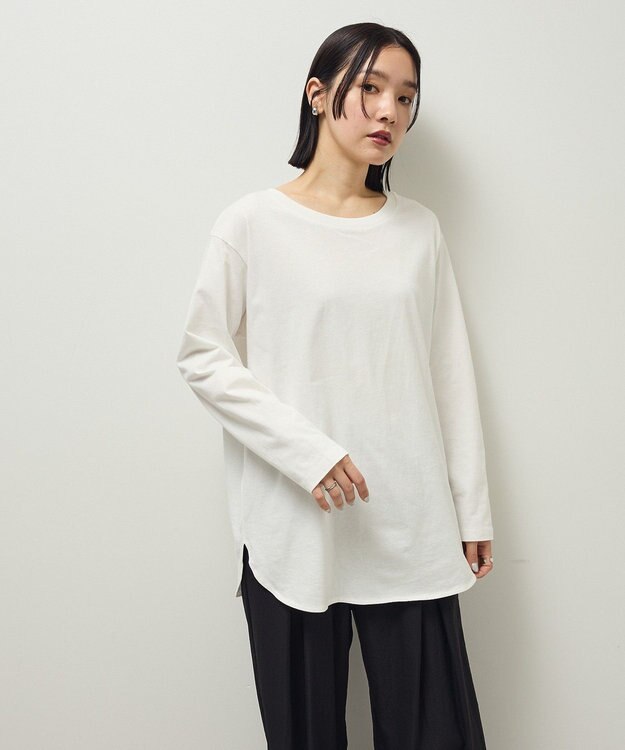 Green Parks 裾ラウンドホワイトインナー Off White