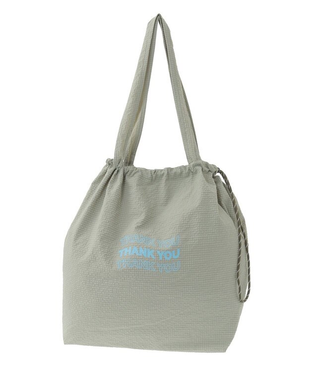 Green Parks ドロストトートバッグ Khaki