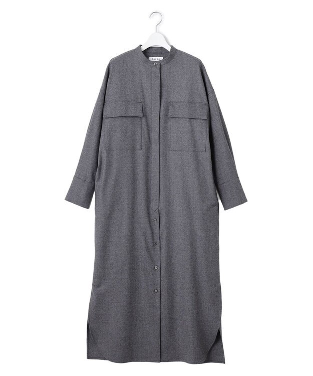 23区 【SACRA】ウィンシークロス ワンピース グレー系