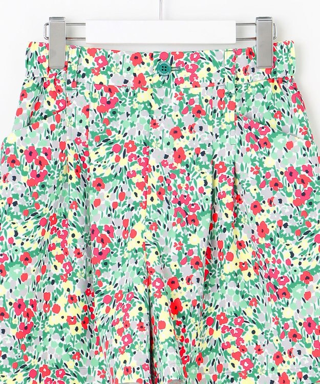 23区GOLF 【WOMEN】フラワーショートパンツ グリーン系5