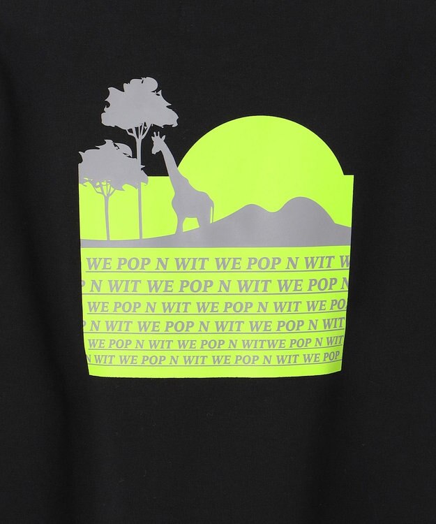 PW CIRCULUS 【MEN】グラフィック スエット ブラック系