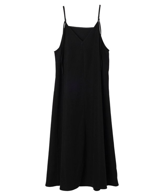 Green Parks ２ｗａｙ起毛キャミワンピース Black