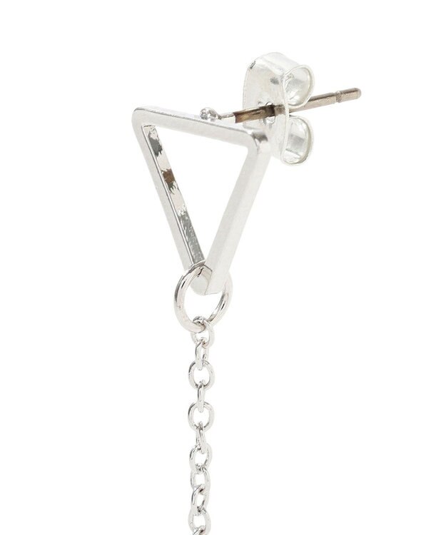 YECCA VECCA 天然石スイングピアス Silver