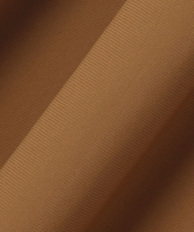 ICB 【接触冷感・UVカット・速乾・洗える】マットスキューバ フレアスカート キャメル系