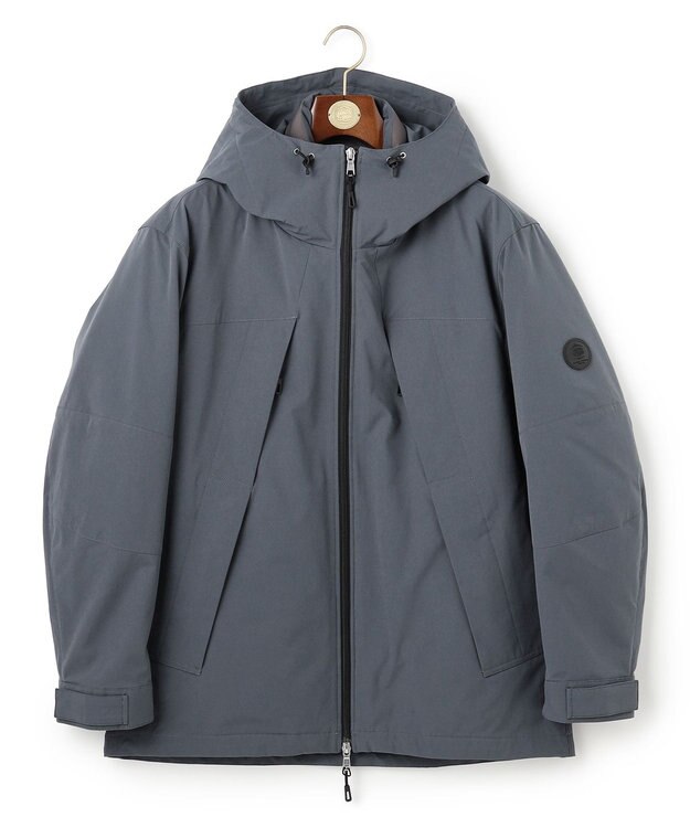 J.PRESS MEN 3シーズン着られる贅沢【3WAY SYSTEM / 撥水 / ストレッチ】マウンテンパーカー / ダウンライナーデタッチャブル グレー系