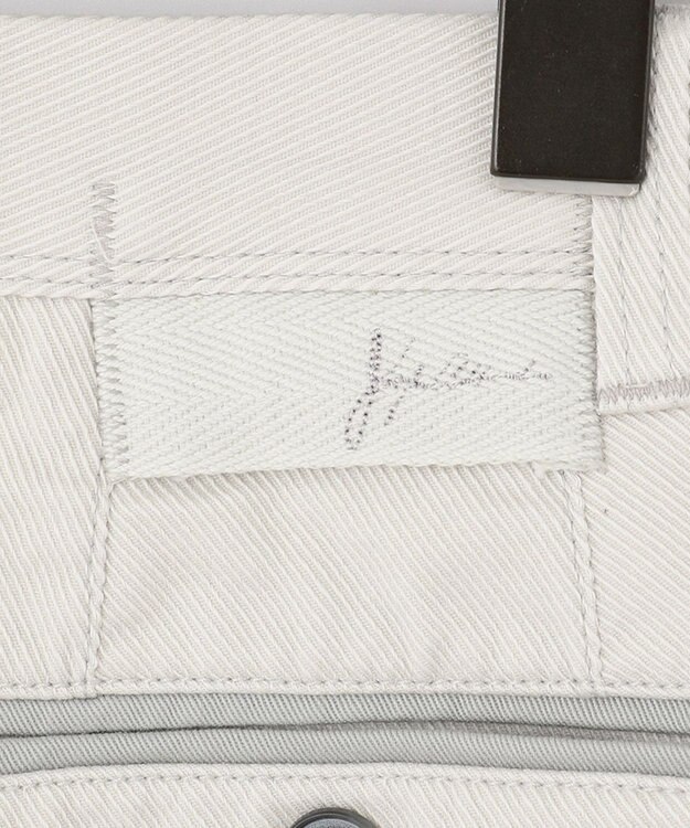 JOSEPH ABBOUD 【オーガニックコットン】ハイパワーカルゼ パンツ ホワイト系