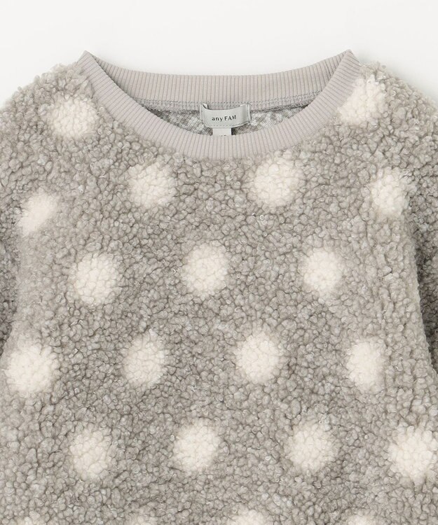 ANY KIDS ドットボアトレーナー グレー