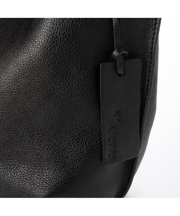 UNBILLION アトランタ ATLANTA / 牛革ロープハンドル2wayショルダーL ブラック