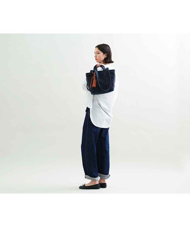 genten セルビッジトート2（小） ネイビー