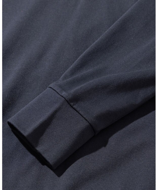 JOSEPH ABBOUD MOUNTAIN 【CREA掲載・接触冷感性/速乾性/放湿性/男女兼用】ICE PACKリバー天竺パーカー ネイビー系