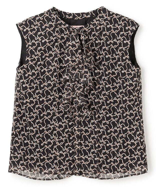 TOCCA 【美人百花掲載】【消臭】RIBBON AND RIBBON ブラウス ブラック系5